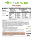 6 Pack Vite Ramen GO - Beef Pho - Subscription