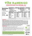 6 Pack Vite Ramen GO - Vegan Sichuan Chili Edition